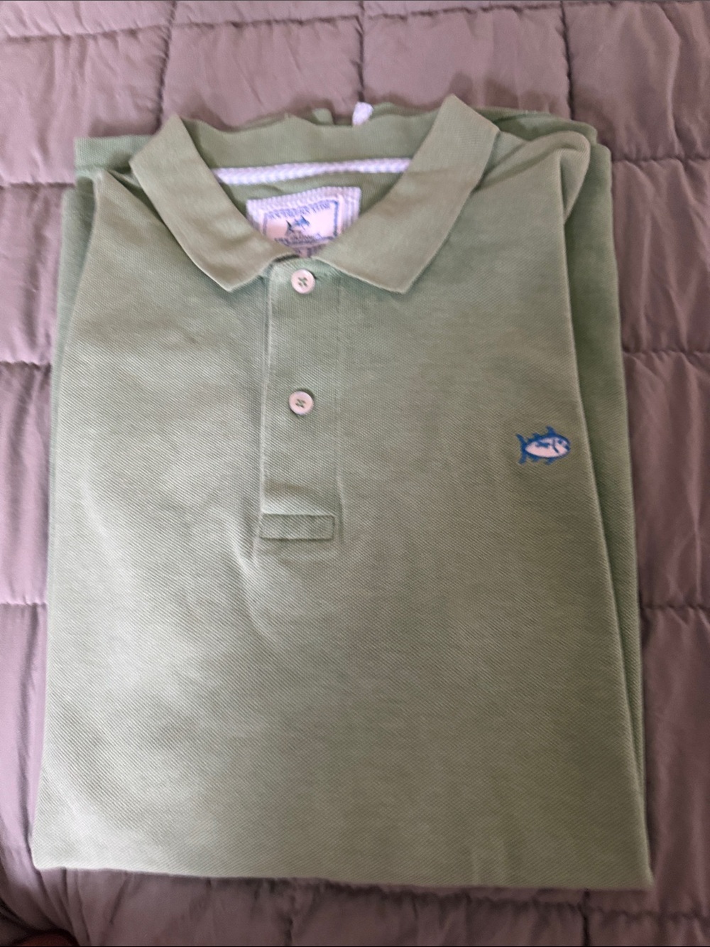 Southern tide-new-Light Green Polo Shirt-men’s-XL